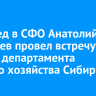 Полпред в СФО Анатолий Серышев провел встречу с главой департамента лесного хозяйства Сибири