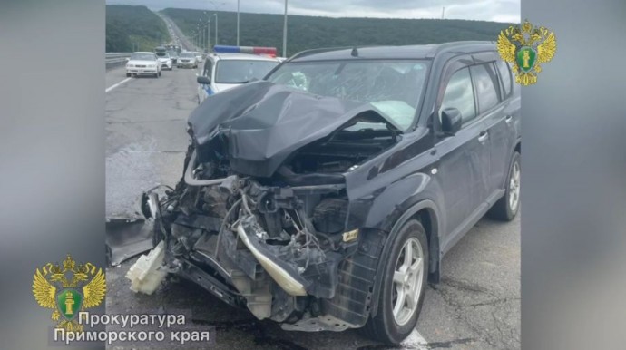 Гости из Хабаровска попали под колеса большегруза в Приморье