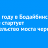 В 2025 году в Бодайбинском районе стартует строительство моста через Витим