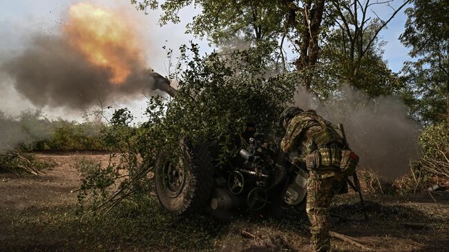 Артиллерия помогла российским военным продвинуться в Харьковской области