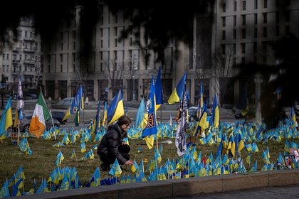 Родственники пропавших бойцов ВСУ вышли на митинг в Киеве