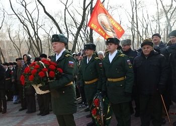 Память воинов, исполнявших служебный долг за пределами Отечества, почтили в Приамурье