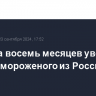 Китай за восемь месяцев увеличил импорт мороженого из России в 1,5 раза