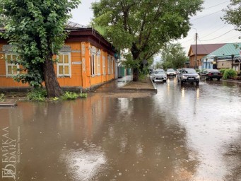 На Бурятию обрушатся сильные дожди с градом