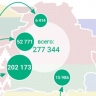 Украинских беженцев в Белоруссии становится все больше