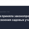 Госдума приняла законопроект о сроке освоения садовых участков