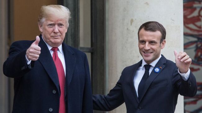Трамп и Макрон обсудили переговоры России и США
