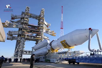 «Роскосмос» опубликовал видео установки «Ангары-А5» на Восточном