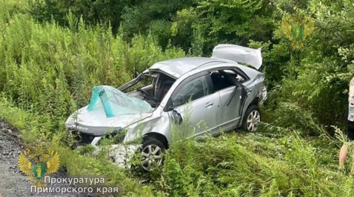 В Приморье пьяная езда автолюбителя закончилась смертельным ДТП