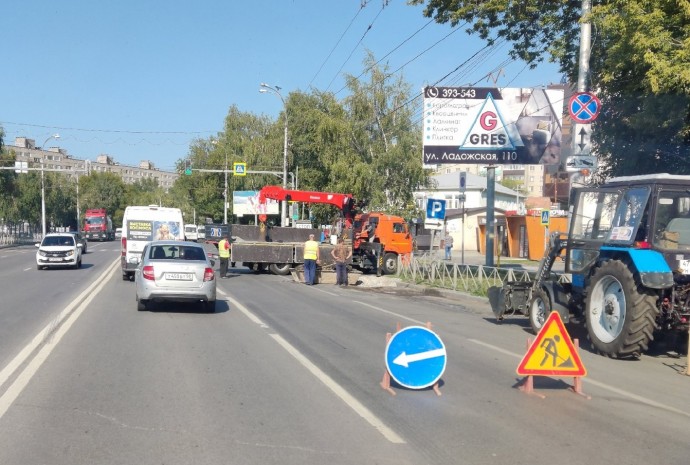 Пензенцев предупреждают об огромной пробке на улице Луначарского