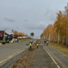 Строительство уличной дорожной сети в микрорайоне Березовая роща в Тулуне завершат до конца октября