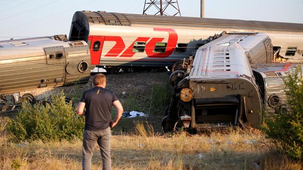 РЖД полностью восстановили движение под Волгоградом после схода поезда