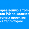 Приангарье вошло в топ-10 субъектов РФ по количеству реализуемых проектов развития территорий