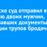 В Братске суд отправил в колонию двоих мужчин, подделавших документы о кремации трупов бродячих собак