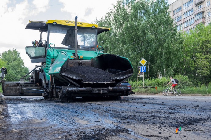 В Мурыгино ремонтируют улицу МОПРа