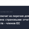 ФНС исключит из перечня для автообмена страновыми отчетами 27 государств - членов ЕС