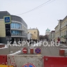 В центре Астрахани перекрыли оживленную улицу  