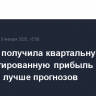 Delta Air получила квартальную скорректированную прибыль и выручку лучше прогнозов