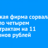 Иркутская фирма сорвала сроки по четырем госконтрактам на 11 миллионов рублей