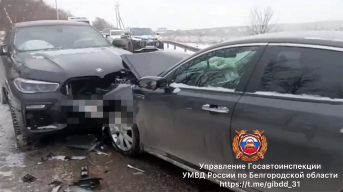 В Белгороде в ДТП пострадали два человека