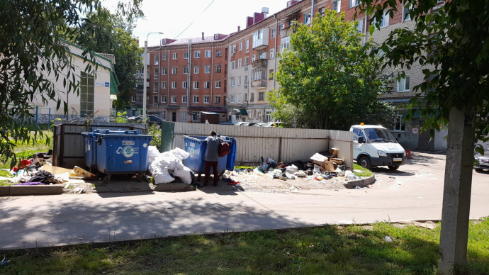 Власти Чувашии решают, что делать с нелегальной брошенной свалкой