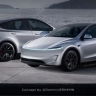 Экстерьер рестайлинговой Tesla Model Y вдохновил художника на создание эскиза