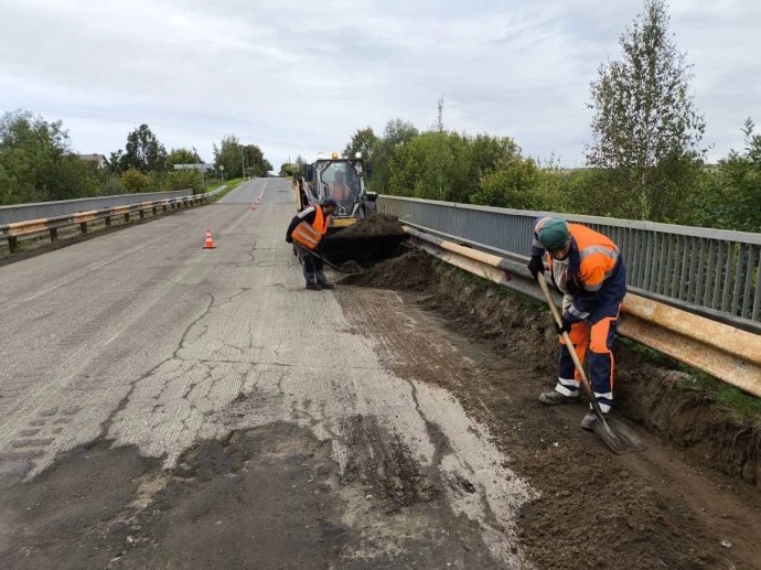 В Новгородской области восстановят асфальт на двух мостах и путепроводе