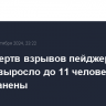 Число жертв взрывов пейджеров в Ливане выросло до 11 человек, около 4 тыс. ранены