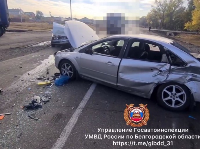 В Новооскольском округе в ДТП пострадали два человека