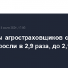 Выплаты агростраховщиков с начала года выросли в 2,9 раза, до 2,1 млрд рублей