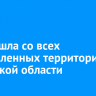 Вода ушла со всех подтопленных территорий в Иркутской области