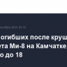 Число погибших после крушения вертолета Ми-8 на Камчатке выросло до 18