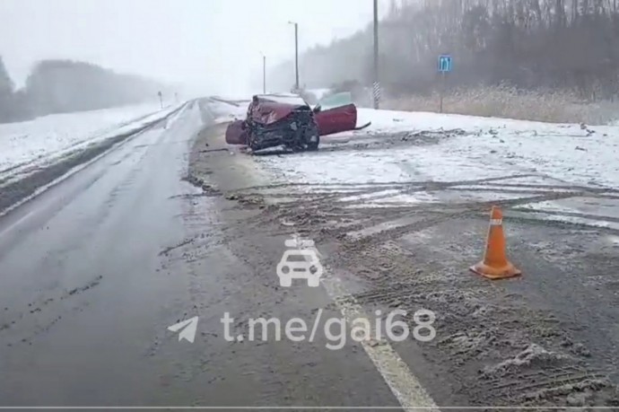 Еще одно смертельное ДТП произошло в Тамбовской области