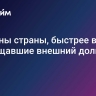 Названы страны, быстрее всего сокращавшие внешний долг