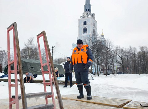 На Крещение в Ярославской области температура будет около нуля