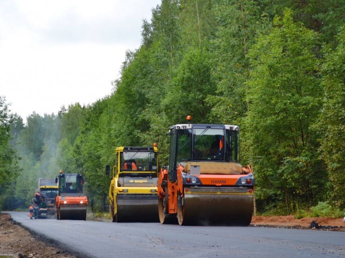 В 2024 году в Новгородской области обновили 54 км федеральной дорожной сети