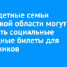 Многодетные семьи Иркутской области могут получить социальные проездные билеты для школьников