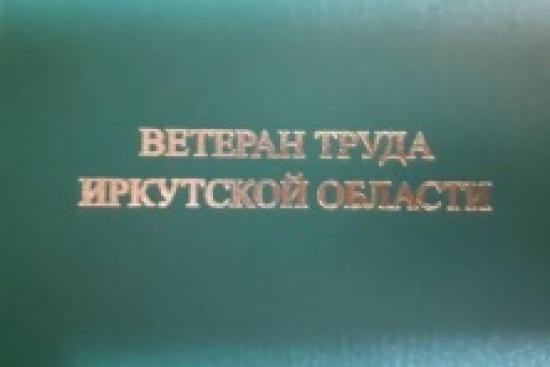 Звание «Ветеран труда Иркутской области» присвоено более 50 тысячам жителей региона