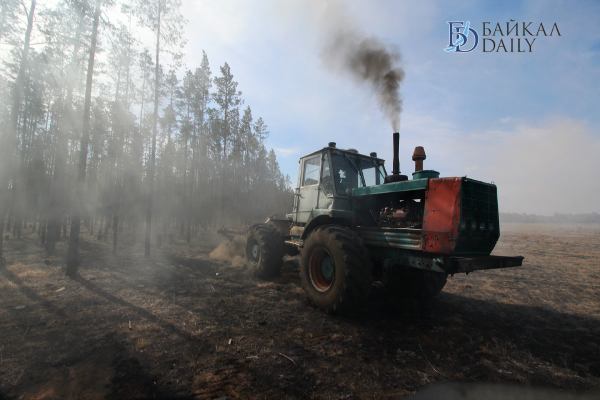 Площадь лесных пожаров в Бурятии превысила 3000 га