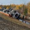 В Якутии пьяный водитель тягача совершил ДТП с опрокидыванием и разливом топлива