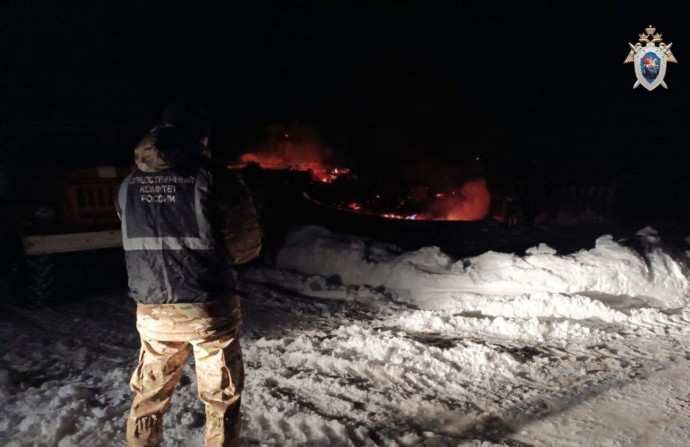 В Омутнинском районе заживо сгорел пенсионер