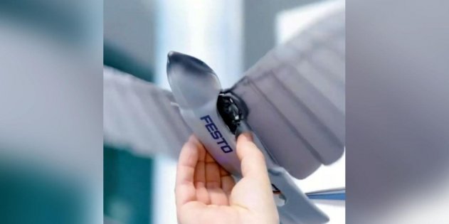 Festo представила дрон-птицу, способного летать как ласточка - «Общество»