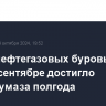 Число нефтегазовых буровых в мире в сентябре достигло максимума за полгода