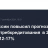 Банк России повысил прогноз по росту потребкредитования в 2024 году до 12-17%