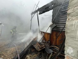 В сгоревшем частном доме обнаружили тело пенсионера