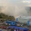 Сильный пожар вспыхнул на складе в Петербурге...