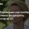 Глава Еврокомиссии пообещала эффективно выдворять мигрантов из ЕС