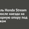 Водитель Honda Stream погиб после наезда на светофорную опору под Иркутском