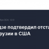 Кобахидзе подтвердил отставку посла Грузии в США