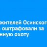 Двоих жителей Осинского района оштрафовали за незаконную охоту